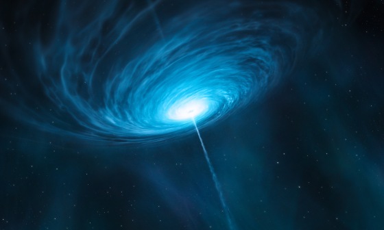 Image: Artist’s impression of the quasar 3C 279
