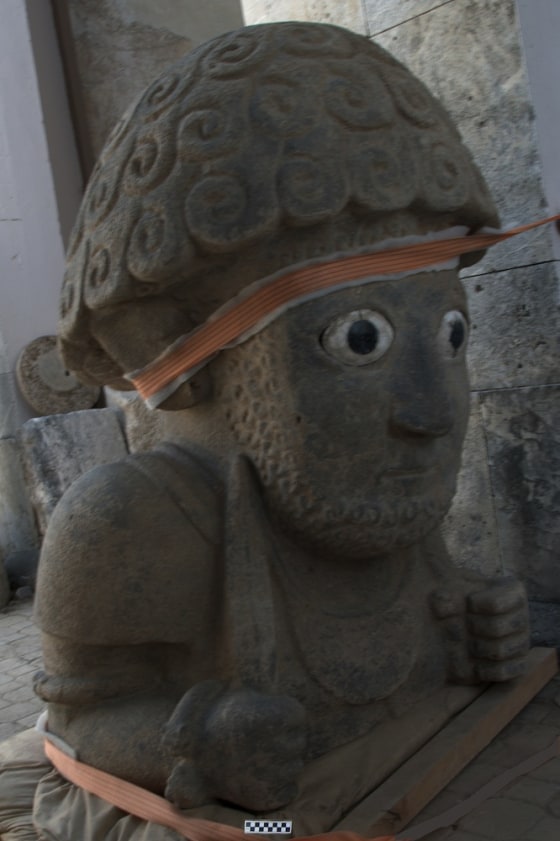 A newly excavated statue standing 5 feet (1.5 m) tall may have represented a Neo-Hittite king.