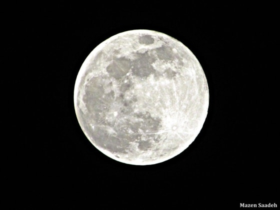 Don't miss night's full moon, the first of two this month