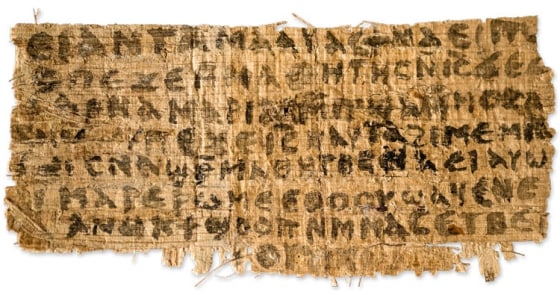 Image: Papyrus fragment