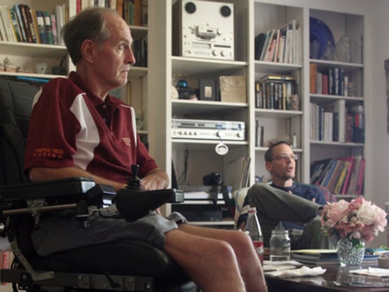 Image: Man with menningitis