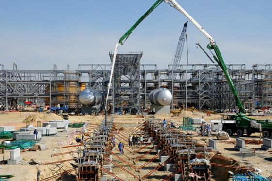 Saudi Aramco’s Khurais plant. A cyberattack in August wiped out data on three-quarters of Aramco’s PCs. 