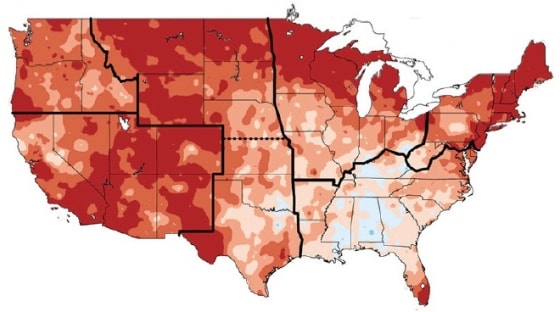 Image: Temperature changes