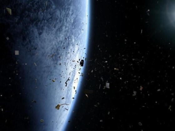 Image: Orbital debris