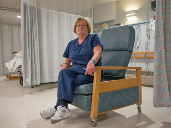 Image: Karen Mason was treated by a gynecologic oncologist after her sisters overruled her plans to have her gynecologist operate.