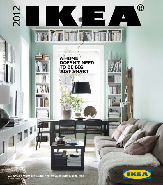 Ikea's new catalog boasts about its "small ideas."