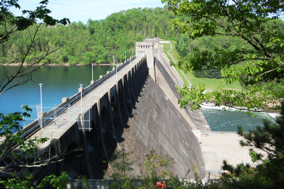 The Tygart Dam near Grafton, W.Va., is among those built for flood control that are being eyed for retrofits to allow hydroelectric power.