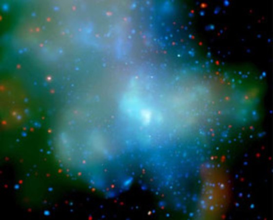Seventy-five percent of the universe's mass and/or energy must be comprised of dark energy to explain the universe's observed rate of acceleration.