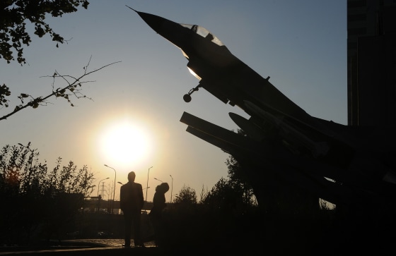 Image: Chinese-made J-10 fighter plane