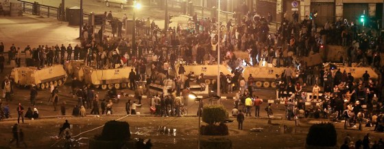 Image: Anti Government Protesters Take To The Streets In Cairo