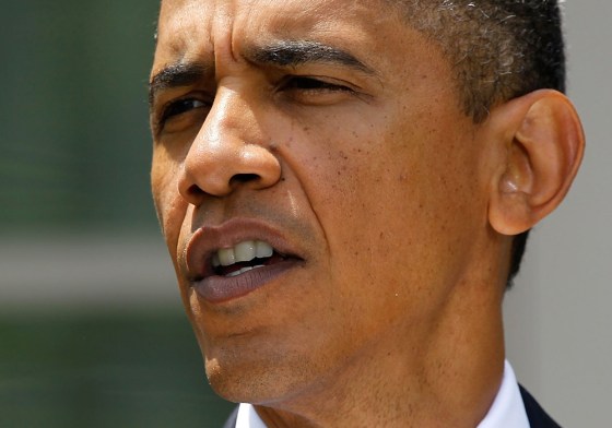Image: President Obama Makes Statement On Gen. McChrystal In The Rose Garden