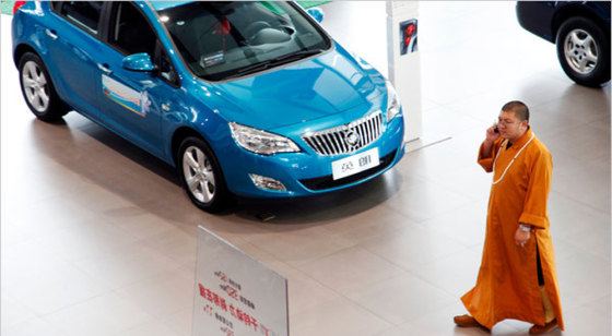 As General Motors fights for market share in America, its vehicles are selling briskly in China.