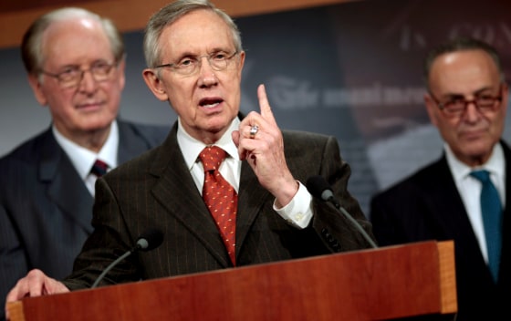 Image: Democratic leaders hold news conference on FAA funding