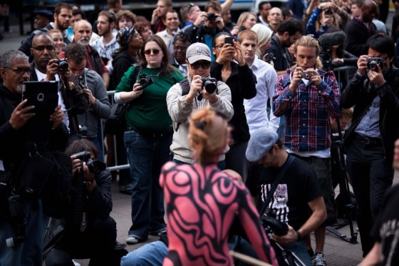 Image: Occupy Wall Street spectators