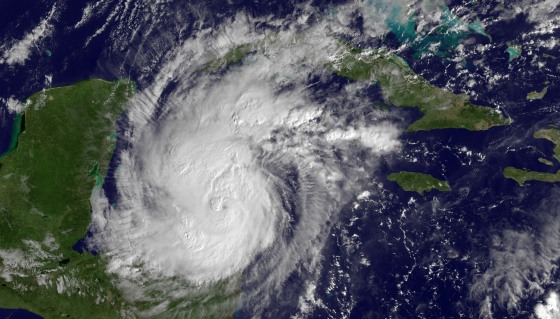 Image: Hurricane Rina At Category 2 And Strengthening
