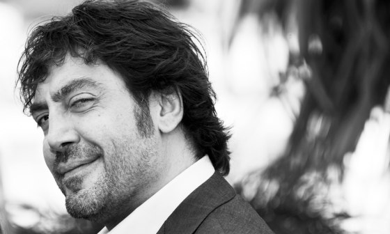 Spanish actor Javier Bardem poses during