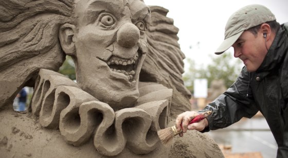 It is a ridiculously short amount of time.' The world's best sand artists  sculpt masterpieces in just 6 hours