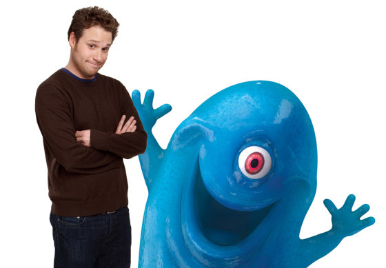 Image: Seth Rogen and B.O.B.