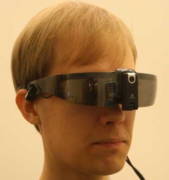 Augmented reality glasses infuse your environment with relevant information.