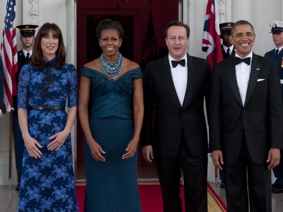 Michelle Obama wears Marchesa to state dinner