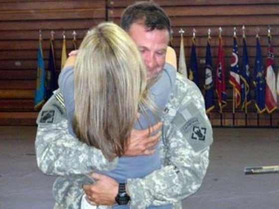 Image: Couple hugging