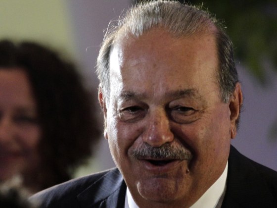 Image: Mexican tycoon Carlos Slim