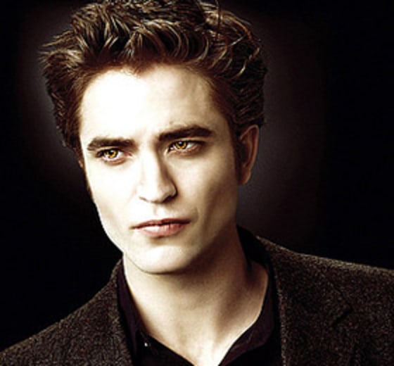 Robert Pattinson plays Edward, the sultry lead vampire in the hit movie "Twilight." 