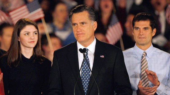 Image: GOP Presidential Candidate Mitt Romney Holds SC Primary Night Gathering