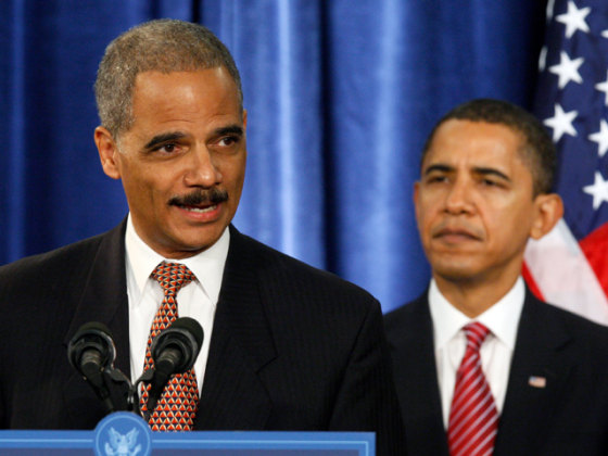 Image: Barack Obama, Eric Holder