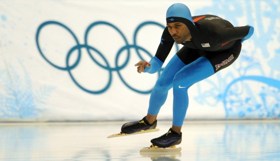 Shani Davis is favored to be the first American in 16 years to win multiple speedskating gold medals in one Olympics.