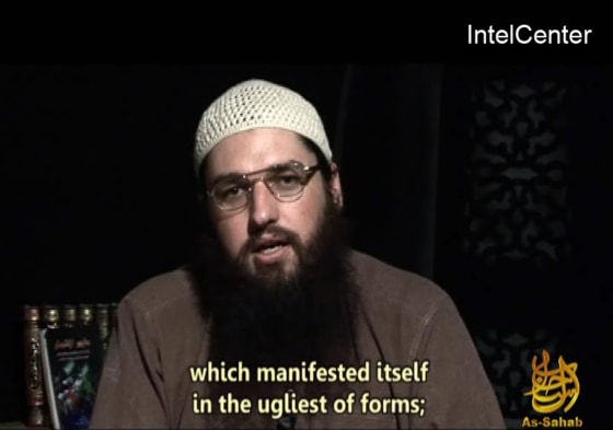 Adam Gadahn posted a video Saturday in which he talked of his Jewish heritage, calling his grandfather a member of "Zionist hate organizations."