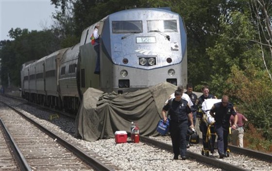 Amtrak train hits car in Michigan, 5 killed
