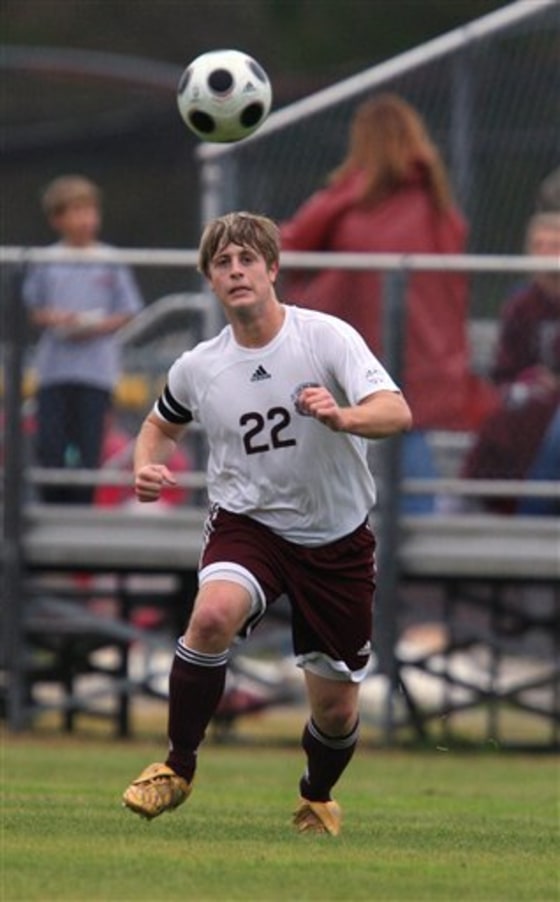 Bruce O'Krepki played soccer for St. Thomas Aquinas High School in Hammond, La.