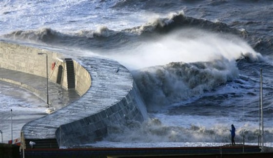 Britain Stormy Weather