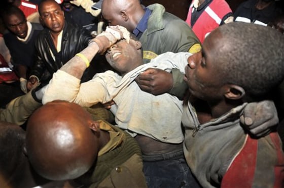 APTOPIX Kenya Building Collapse