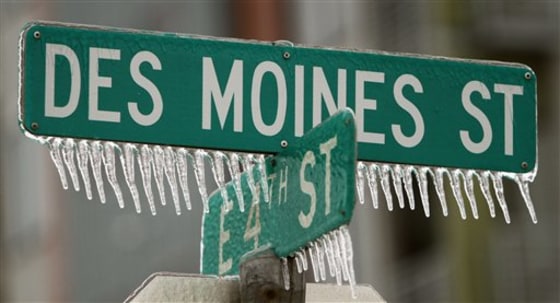 Iowa Ice Storm