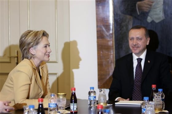 EUROPE CLINTON TURKEY