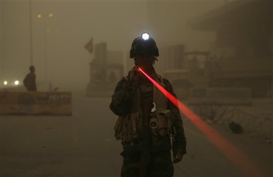 APTOPIX Iraq Sandstorm