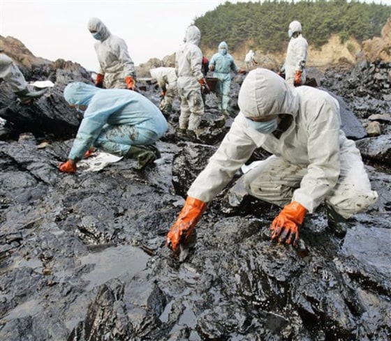 South Korea Oil Spill