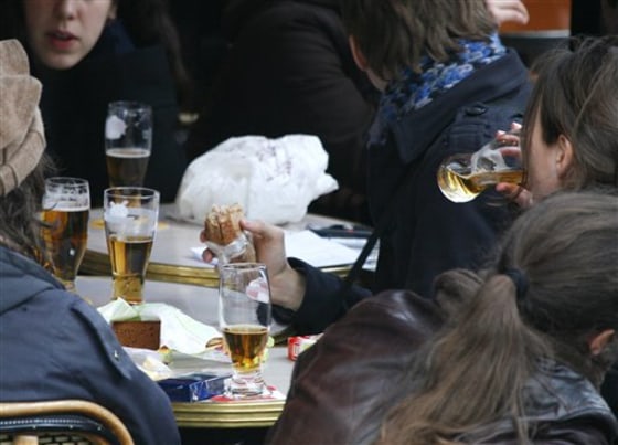 FRANCE BANNING BOOZE