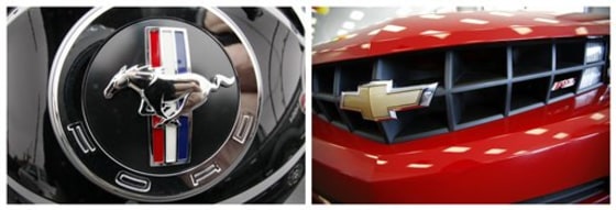 Mustang Camaro Rivalry