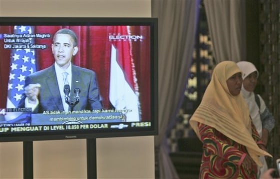 Indonesia Obama Muslims
