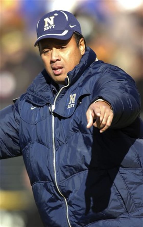 Navy Niumatalolo Football