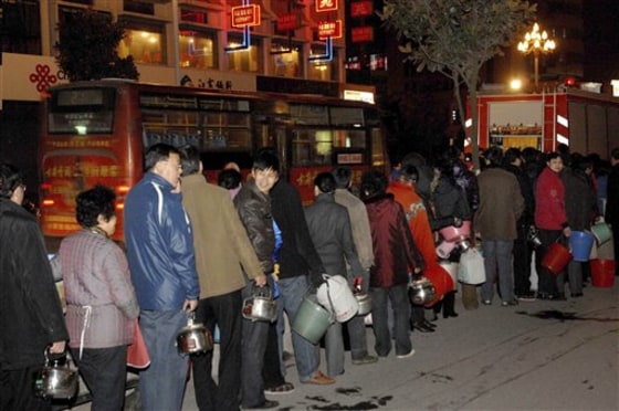 China Polluted Water