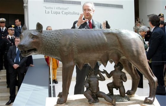 ITALY Rome's She-wolf Not So Ancient