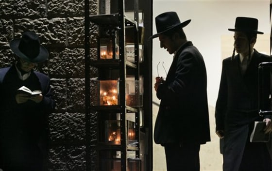APTOPIX MIDEAST ISRAEL HANUKKAH