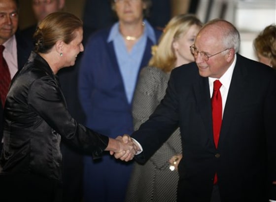 MIDEAST ISRAEL PALESTINIANS CHENEY