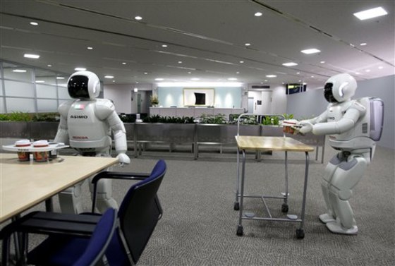 Japan Honda Robot Pair