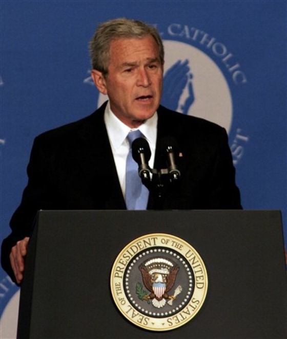 Bush calls for 'Culture of Life'