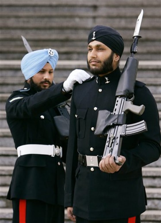 BRITAIN SIKH ROYAL GUARD